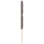 vidaXL Tête de Lit LED avec des lumières à LED Taupe 100 cm tissu