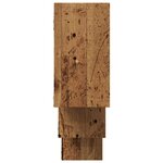 vidaXL Étagère murale vieux bois 159x18x66 cm bois d'ingénierie