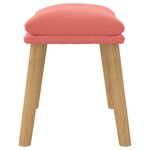vidaXL Repose-pied Rose 45x29 5x35 cm Velours