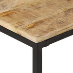 vidaXL Tables gigognes 2 Pièces Bois solide de manguier