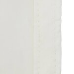 Livin'outdoor Tissu d'ombrage Como Polyester Triangle 3x2 5x2 5m Blanc