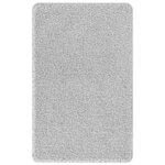 vidaXL Tapis de bain Gris 50 x 80 cm Polypropylène