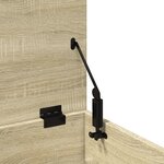 vidaXL Boîte de rangement chêne sonoma 60x35x35 cm bois d'ingénierie