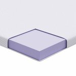 vidaXL Coussins de Matelas Blanc 70 x 200 cm