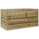 vidaXL Jardinière 90x40x45 5 cm bois de pin imprégné