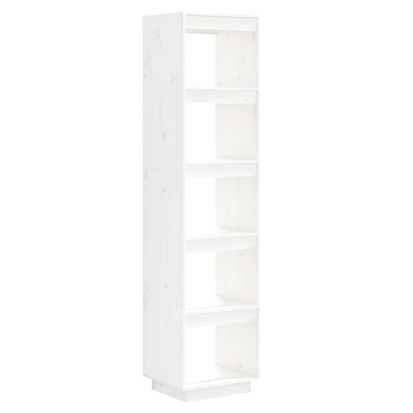 vidaXL Bibliothèque/Séparateur de pièce Blanc 40x35x167 cm Pin solide