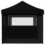 vidaXL Tente de fête 279 x 410 x 315 cm Noir Tissu Oxford