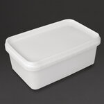 Bac à glace plastique 1 2 litres  - lot de 44 -  - plastique127 x73xmm