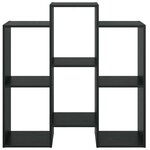 vidaXL Buffet Chêne noir 90 x 30 x 90 cm
