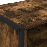 vidaXL Meuble TV Chêne Fumé 170 5 x 36 x 30 5 cm Bois d'ingénierie