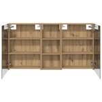 vidaXL Ensemble de Meubles de Salle de Bain 3 Pièces 130 x 14 5 x 70 cm