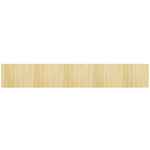 vidaXL Tapis rectangulaire naturel clair 80x500 cm bambou
