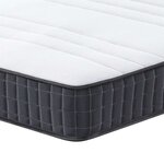vidaXL Matelas à ressorts bonnell moyen 120x200 cm