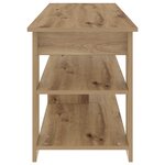 vidaXL Support de télévision Chêne artisanal 100 x 40 x 50 cm