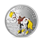 Lucky luke - mini-médaille jolly jumper