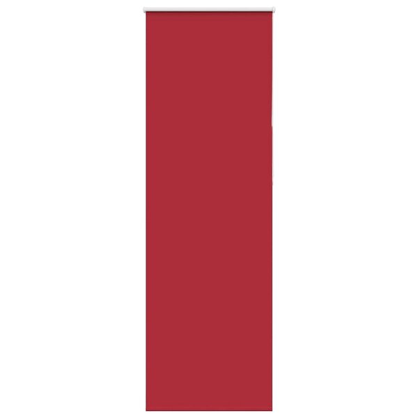 vidaXL Store enrouleur occultant rouge largeur du tissu 80 7 cm