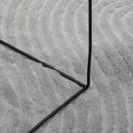 vidaXL Tapis IZA poils courts style scandinave gris 240x340 cm