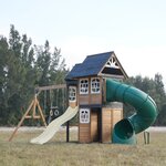 Aire de jeux - Toboggan Crème et toboggan tubulaire - Noud
