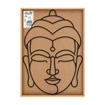 Bouddha décoratif à fixer au mur