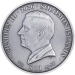 Pièce de monnaie en Argent 10 Dollars g 155.5 (5 oz) Millésime 2026 STADIUM