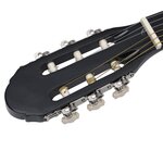 Vidaxl guitare classique avec sac pour débutants noir 4/4 39"