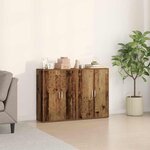 vidaXL Buffet Bois ancien 60 x 31 x 84 cm Bois d'ingénierie