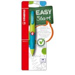 Porte-mines Ergonomique 1 4 mm Droitier turquoise/vert clair+ 3 mines HB x 5 STABILO