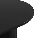 vidaXL Table console Chêne noir 100 x 39 5 x 75 cm Bois d'ingénierie