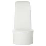 vidaXL Chaise en forme de chaussure à talon haut Blanc Similicuir