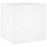 vidaXL Ensemble de meubles de couloir Blanc Bois d'ingénierie