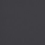 vidaXL Tissu de remplacement pour parasol d'extérieur Noir 300 cm