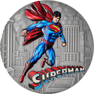 Monnaie SUPERMAN Argent 15$ Niue 2026