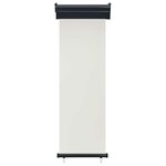 vidaXL Auvent latéral de balcon 65x250 cm Crème