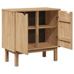 vidaXL Armoire de couloir OTTA 75x40x75 cm bois de pin massif