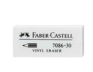 Gomme plastique 41x18x11mm 7086-30 à l'unité FABER-CASTELL