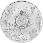 Pièce de monnaie en Argent 5 Dollars g 93.3 (3 oz) Millésime 2025 Journey Around the World SYDNEY