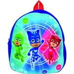 Jemini Pyjamasques Sac à dos en peluche +/- 22 cm pour enfant