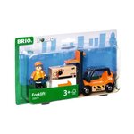 Brio World Chariot Elevateur - Accessoire aimanté pour circuit de train en bois - Ravensburger - Mixte des 3 ans - 33573