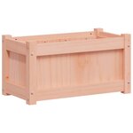 vidaXL Jardinière 60x31x31 cm bois massif douglas