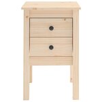 vidaXL Table de chevet 40x35x61 5 cm Bois de pin massif