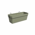 Jardinière CAPRI RE KIT 50 ma - Vert cendré L50 2 x P28 5 x hauteur 20 cm