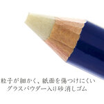 Crayon gomme Mars rasor bleu avec embout balai STAEDTLER