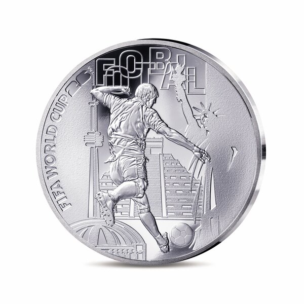 FIFA – Coupe du Monde 2026 Monnaie de 10 € Argent