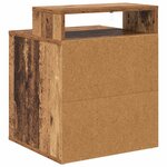 vidaXL Maison pour chat Bois ancien 42 5 x 40 x 53 5 cm