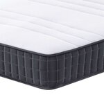vidaXL Matelas à ressorts bonnell moyen 140x200 cm