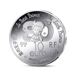 Le Petit Prince Monnaie de 10€ Argent BE renard