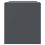 vidaXL Meuble TV anthracite 99x39x44 cm acier