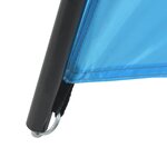 vidaXL Tente de piscine Tissu 590x520x250 cm Bleu