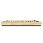 vidaXL Cadre de lit sans matelas chêne sonoma 180x200 cm