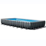 Intex Ensemble de piscine Ultra XTR Frame Rectangulaire 975x488x132 cm